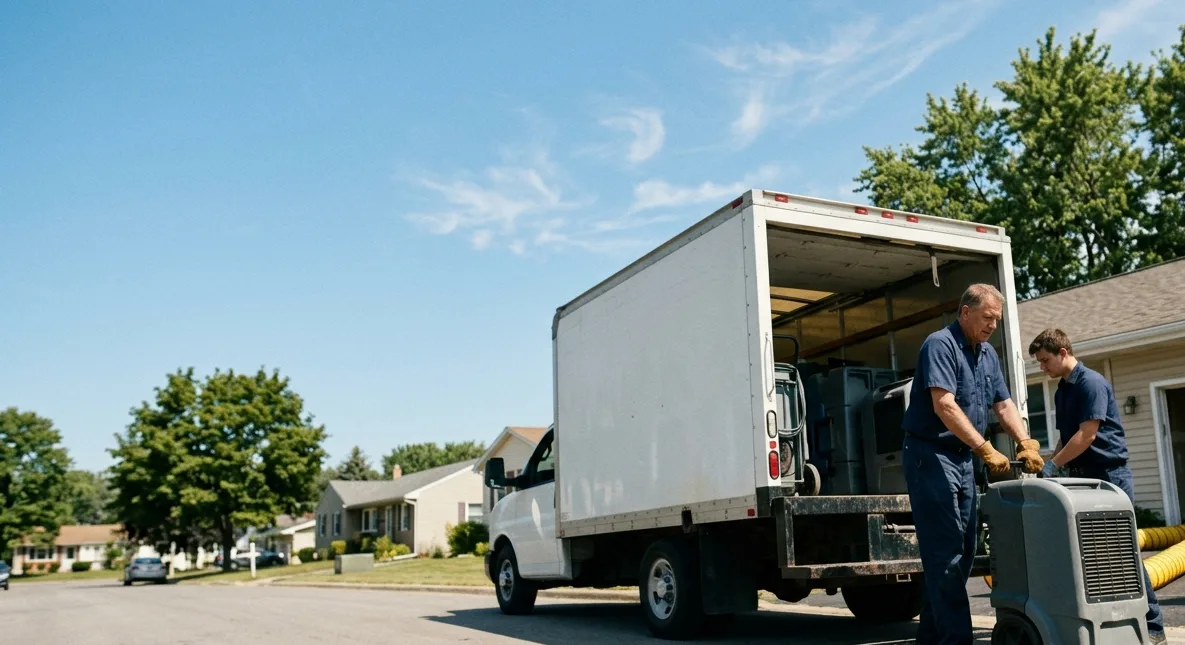 Water Damage Cleanup in Menifee, AR near me